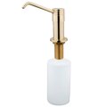 Kingston Brass SD2602 Soap Dispenser, Polished Brass SD2602